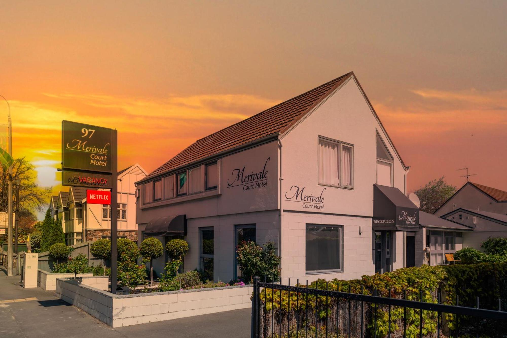 Merivale Court Motel & Apartments Крайстчърч Екстериор снимка